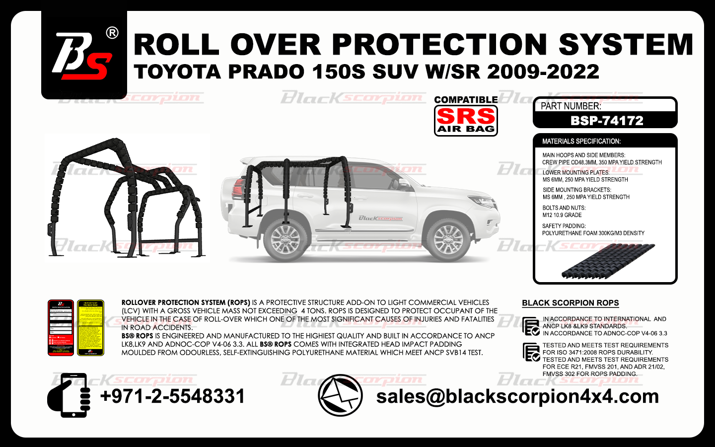 ROLLOVER PROTECTION SYSTEM